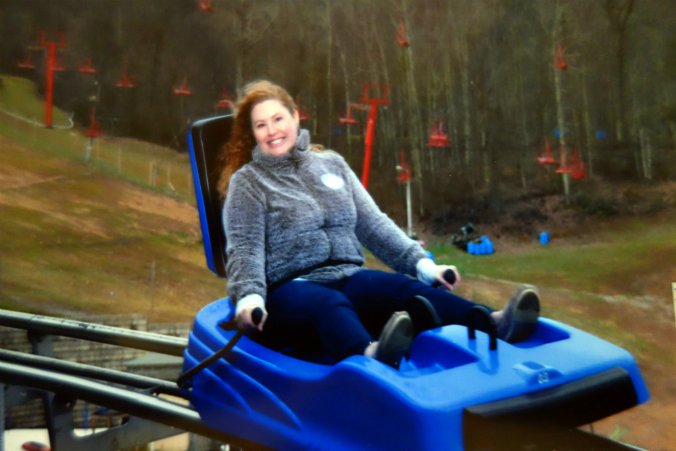 Mountain coaster