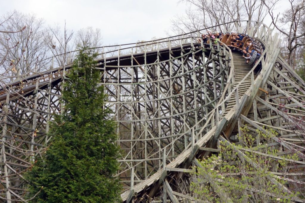 Thunderhead, Roller Coasters in the United States