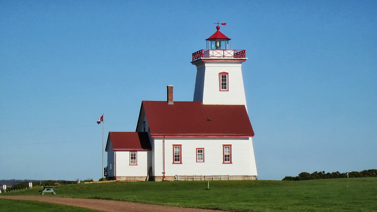 Wood Islands Lighthouse in Eastern PEI