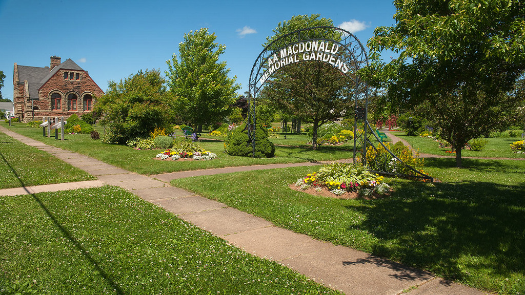 A.A. MacDonald Gardens in Eastern PEI