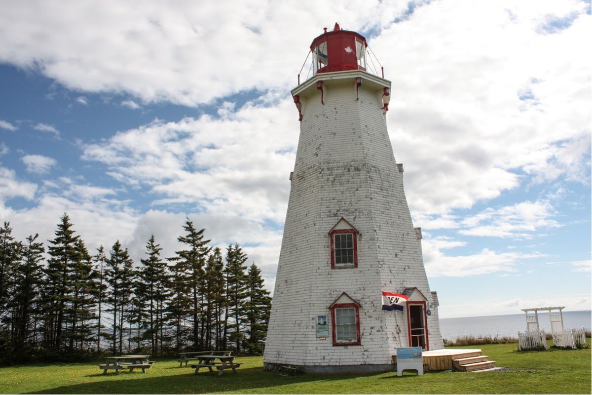 The Panmure Island Lighthouse in Eastern PEI