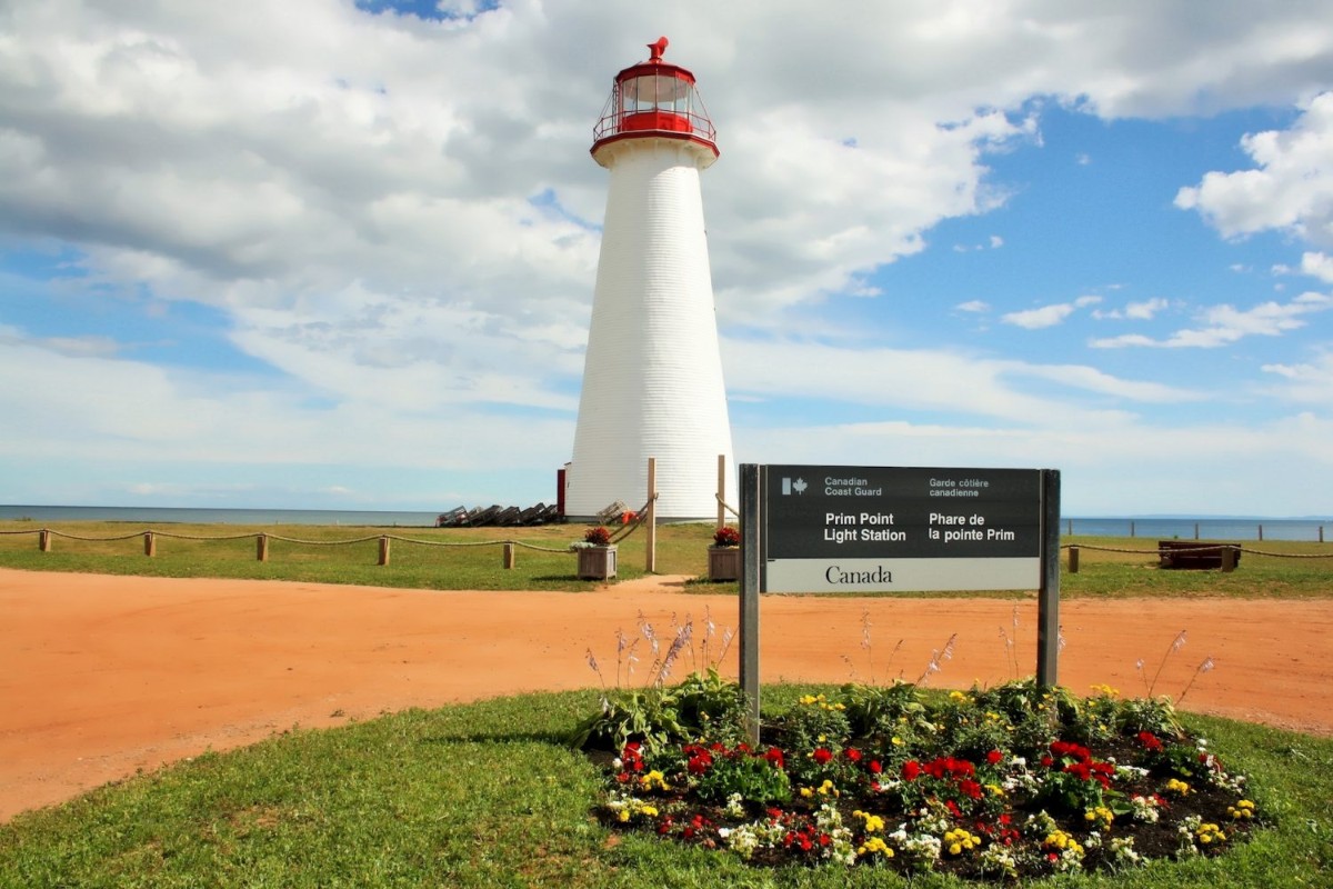 Point Prim Lighthouse in Easter PEI