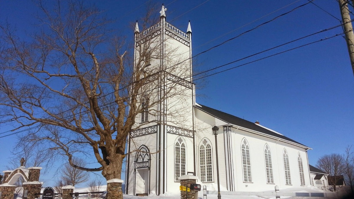 St. Augustine Catholic Church, the oldest building on Prince Edward Island