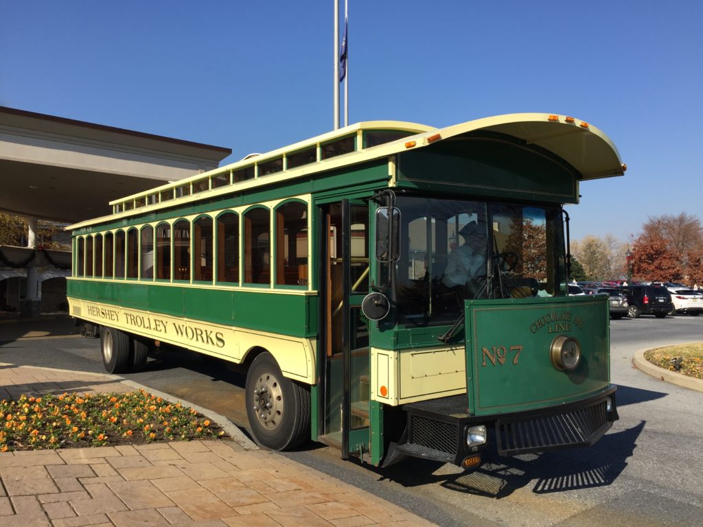 Hershey Trolly tours in Hershey, PA