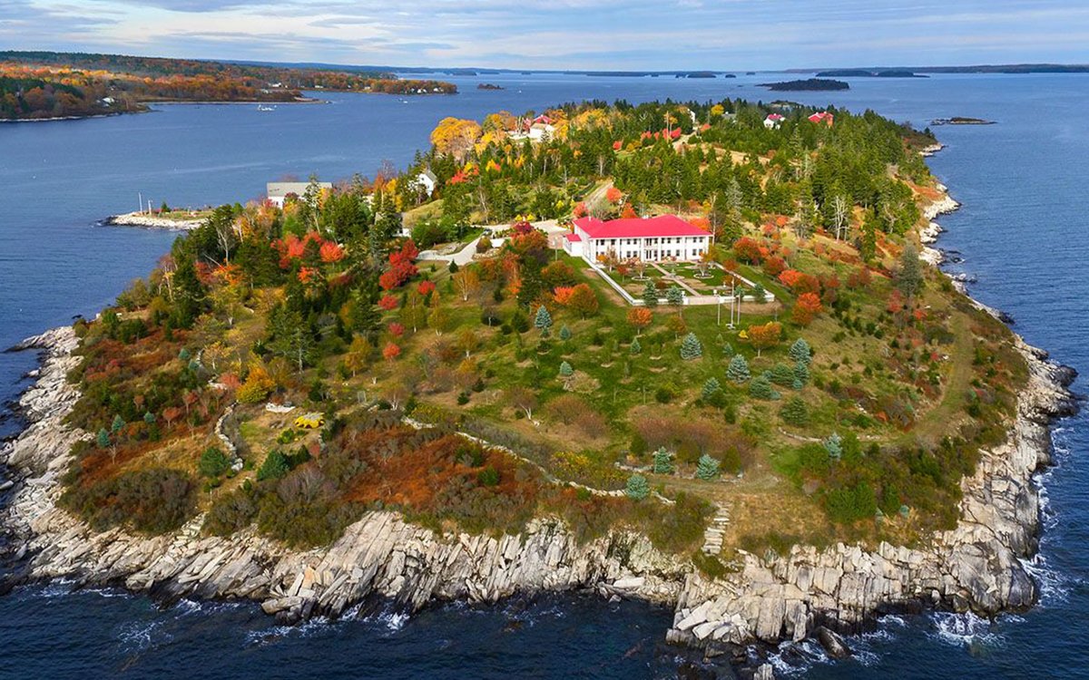 Hope Island in Casco Bay, Portland, ME