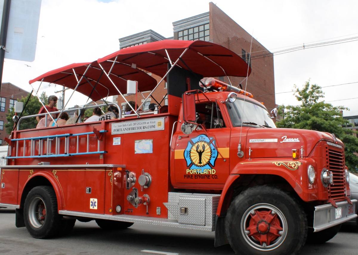 Fire Truck Tours in Portland, ME