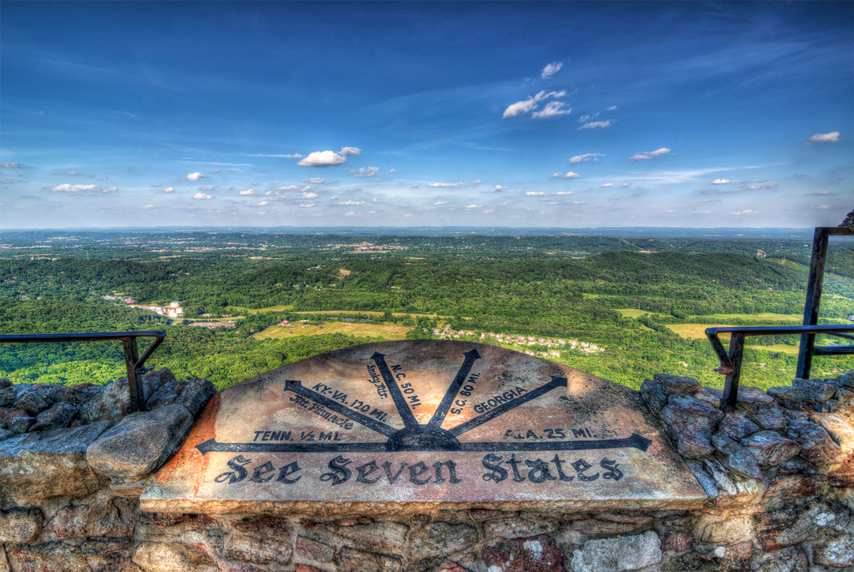 See 7 States from Rock City