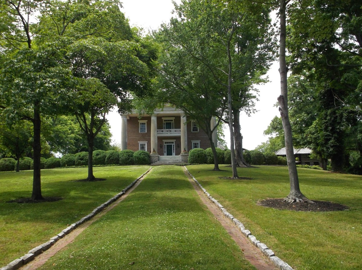 The Gordon Lee Mansion in Chickamauga, GA