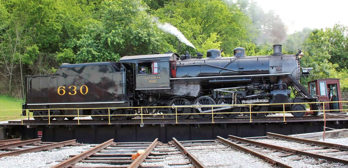 The Tennessee Valley Railroad in Chattanooga, TN