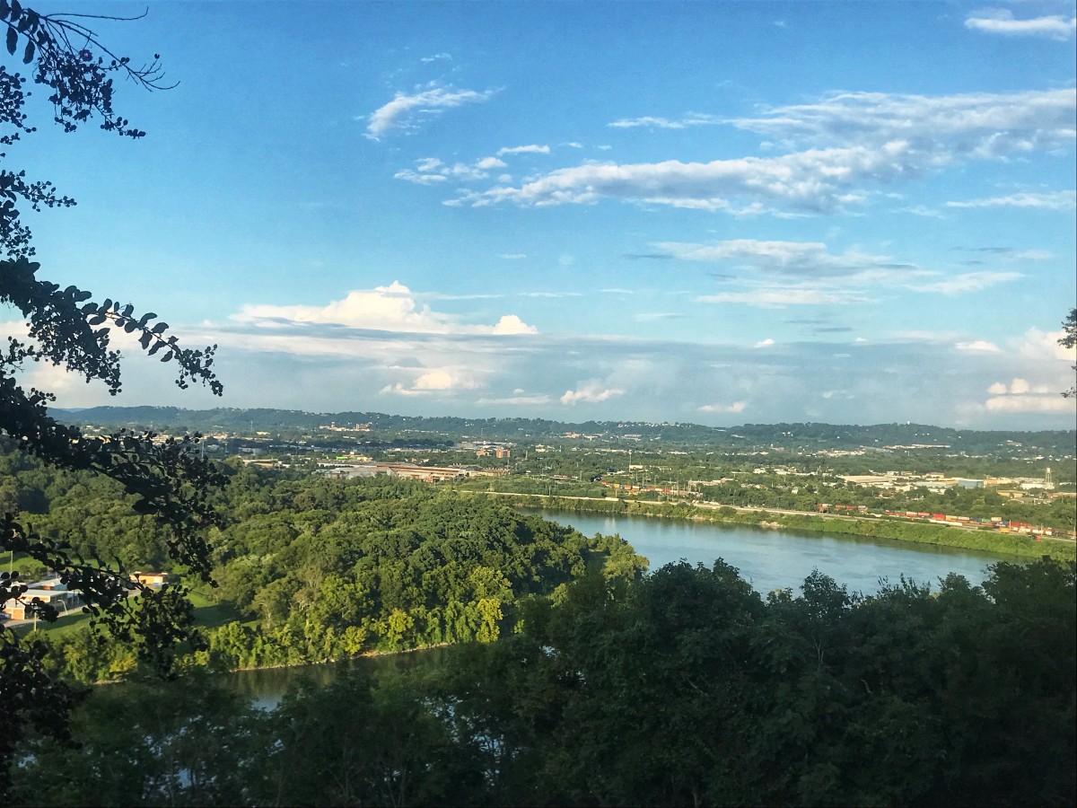 View from the River View Inn, Chattanooga, TN