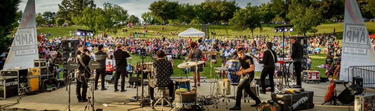 Levitt AMP free music series, Chattanooga, TN