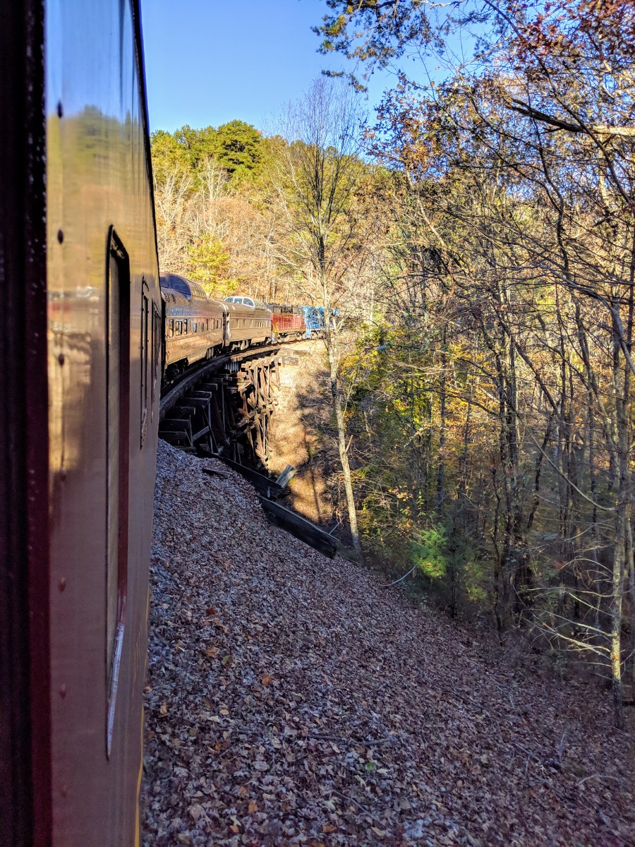 Fall train to Copperhill