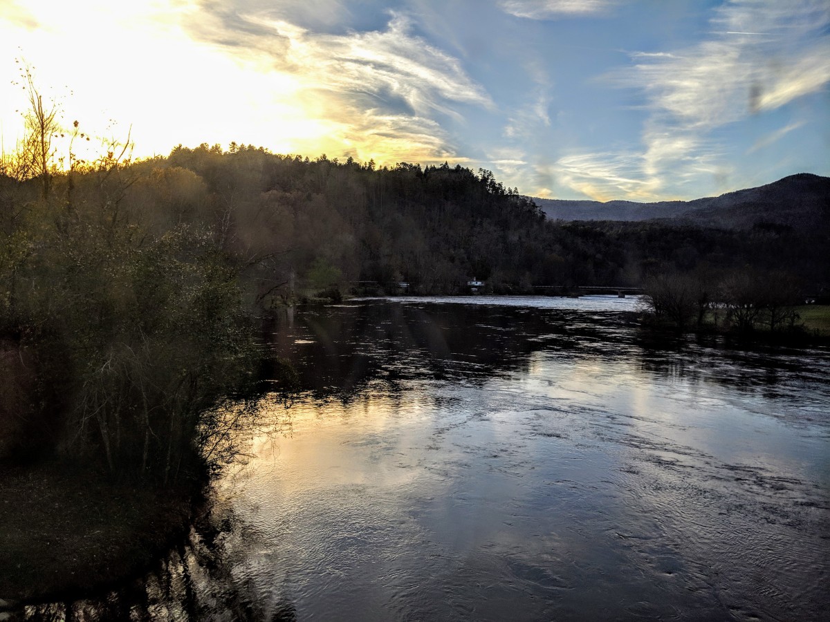 Fall train to Copperhill