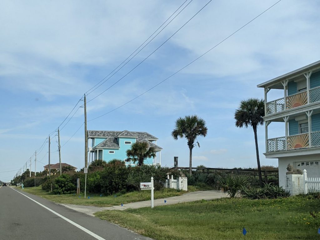 Beach home on A1A above Flagler