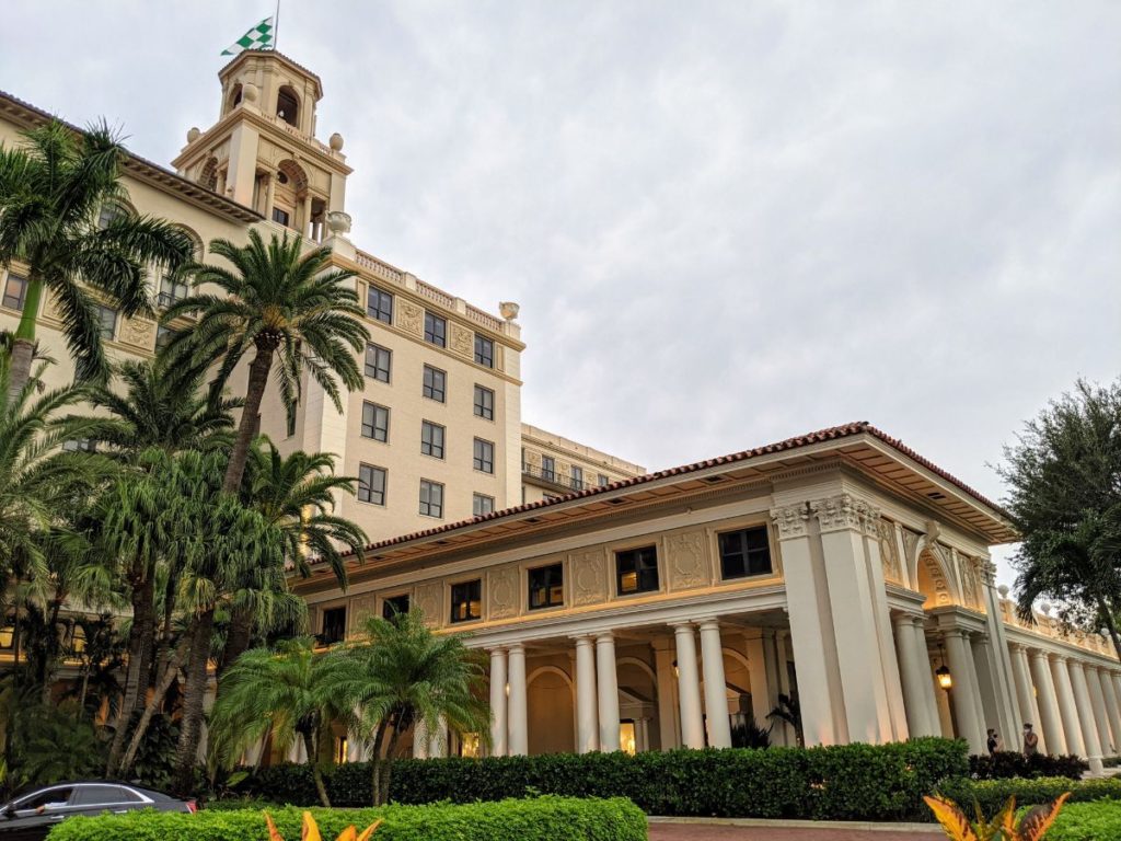 The breakers front entrance