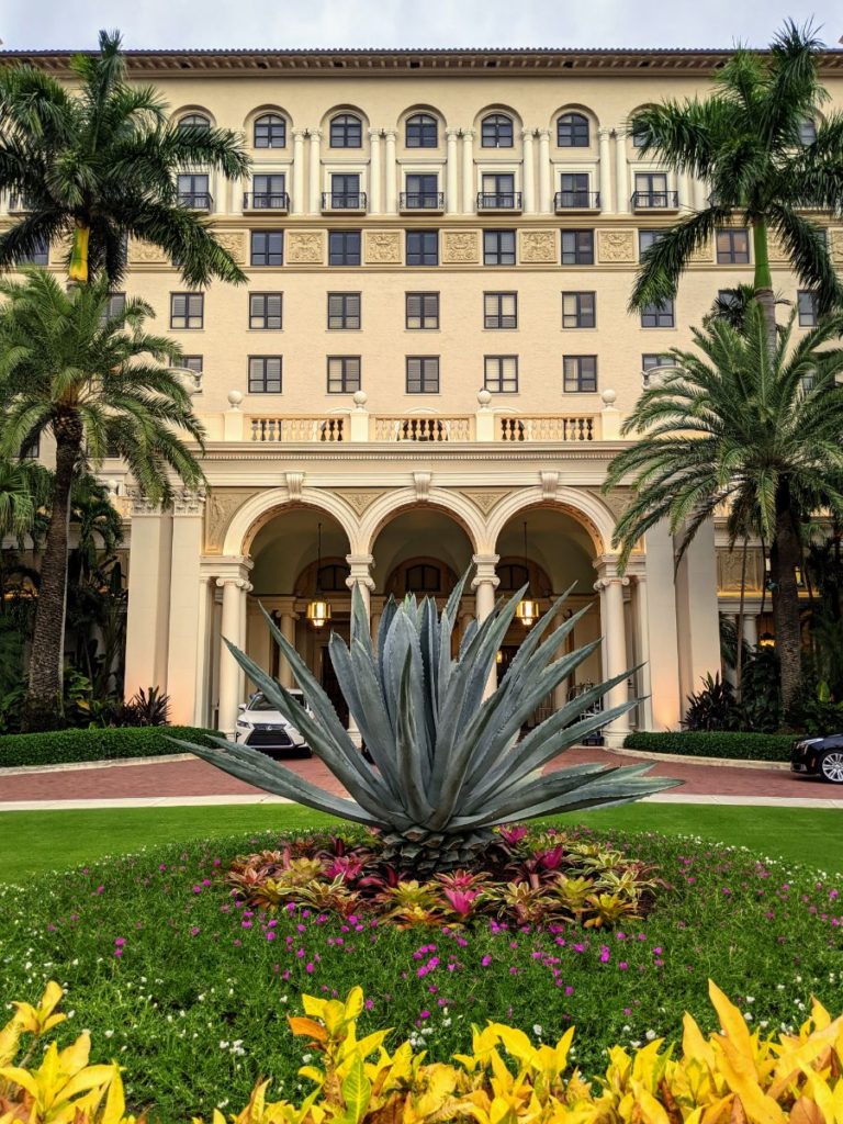 The breakers entrance
