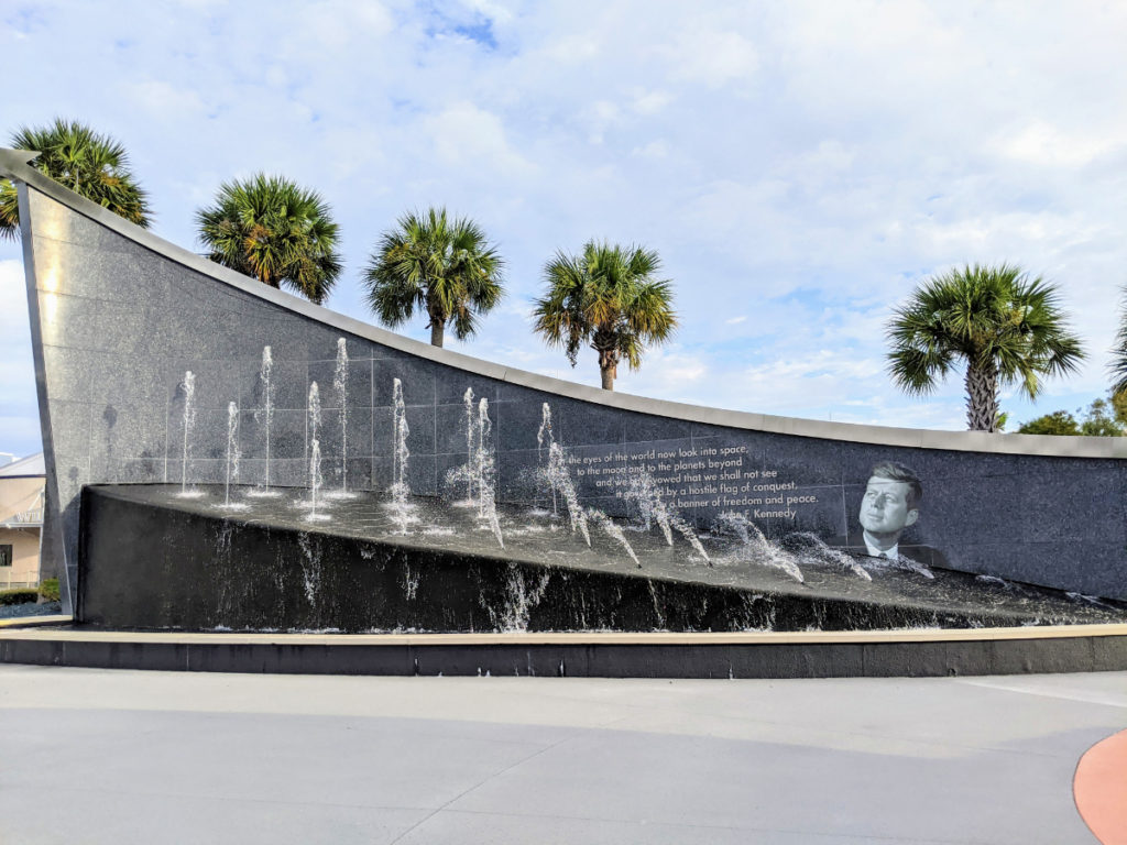 Kennedy Space Center entrance