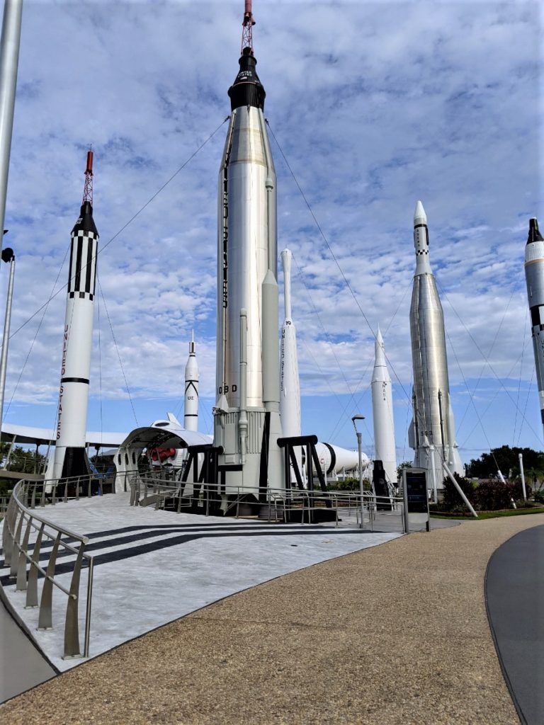 Kennedy Space Center rocket garden