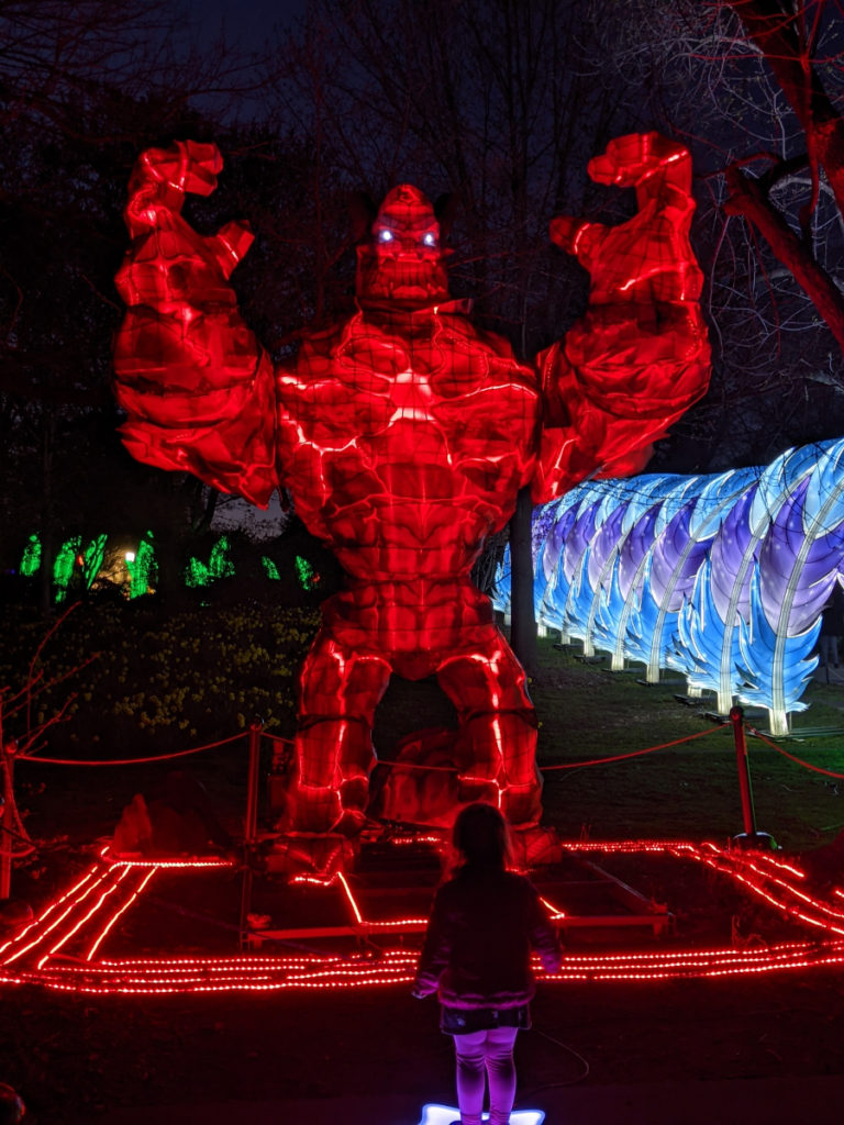 Wild Lights at the Louisville Zoo