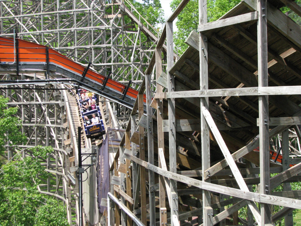 Roller Coasters in Indiana