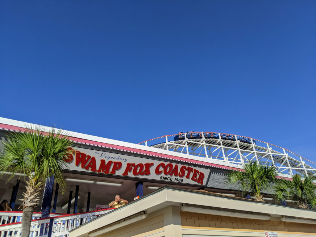 Family Kingdom Amusement Park, Roller coasters in South Carolina