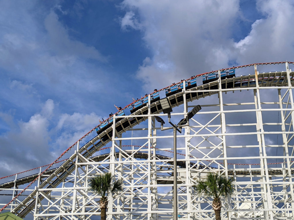 Family Kingdom Amusement Park, Roller coasters in South Carolina