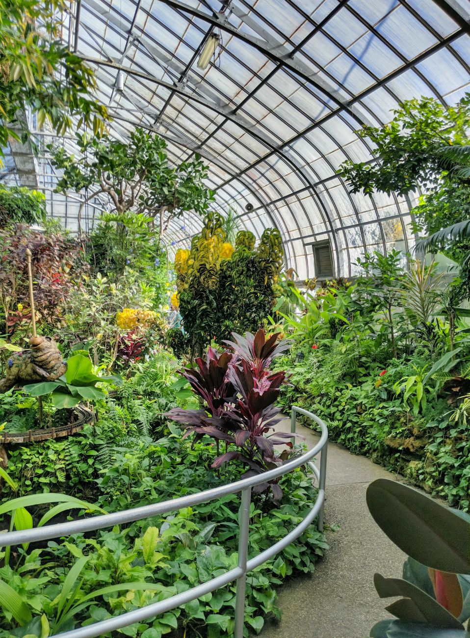 Krohn Conservatory at Christmas Roadtrips & Rollercoasters