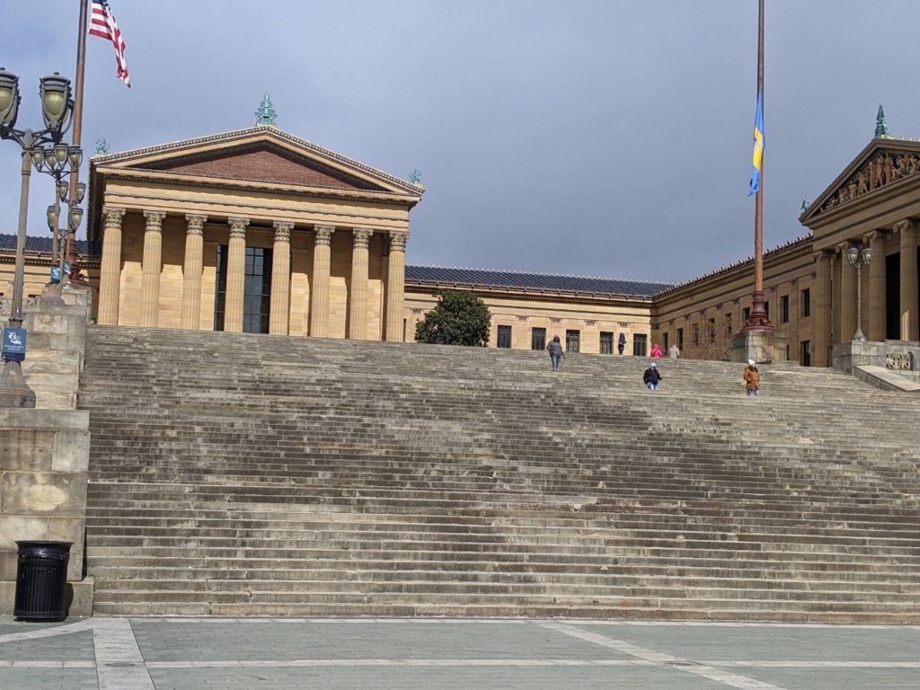 the Rocky Steps