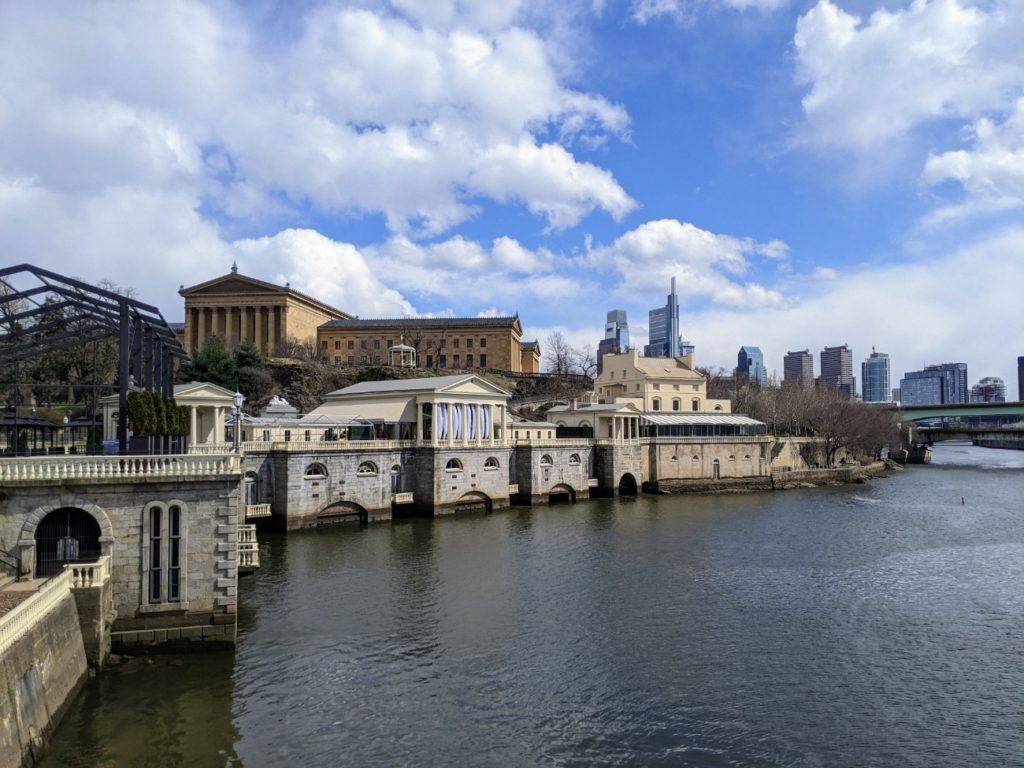 around the Philadelphia Museum of Art