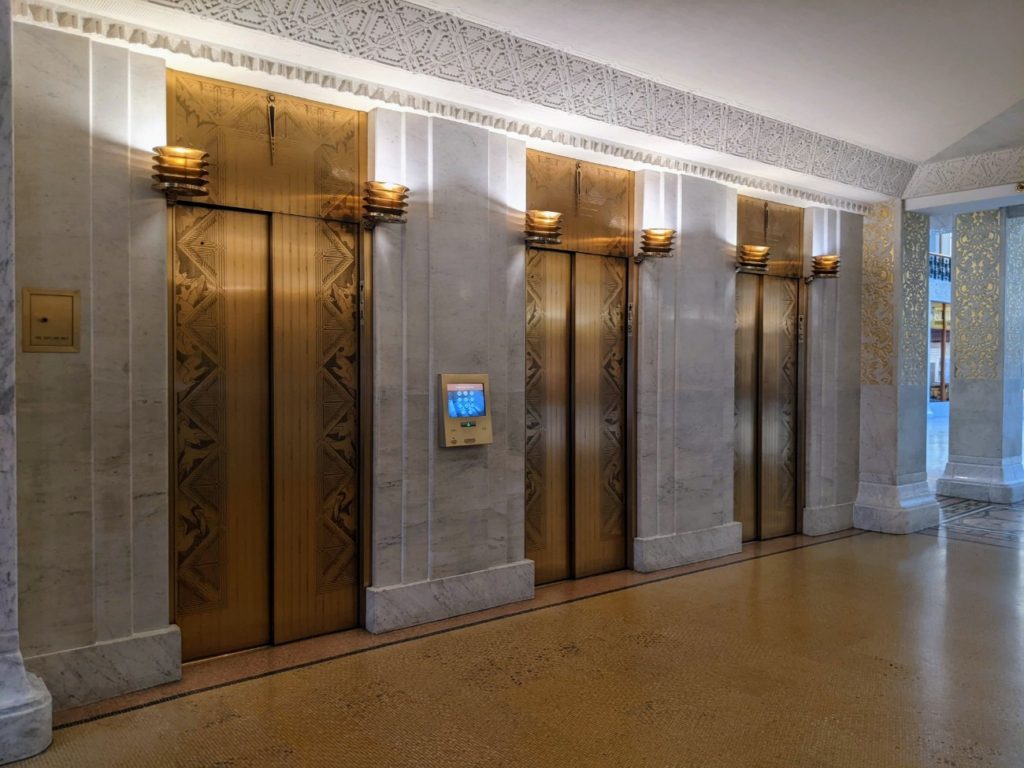 Frank Lloyd Wright Rookery Lobby