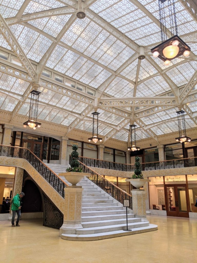 Frank Lloyd Wright Rookery Lobby