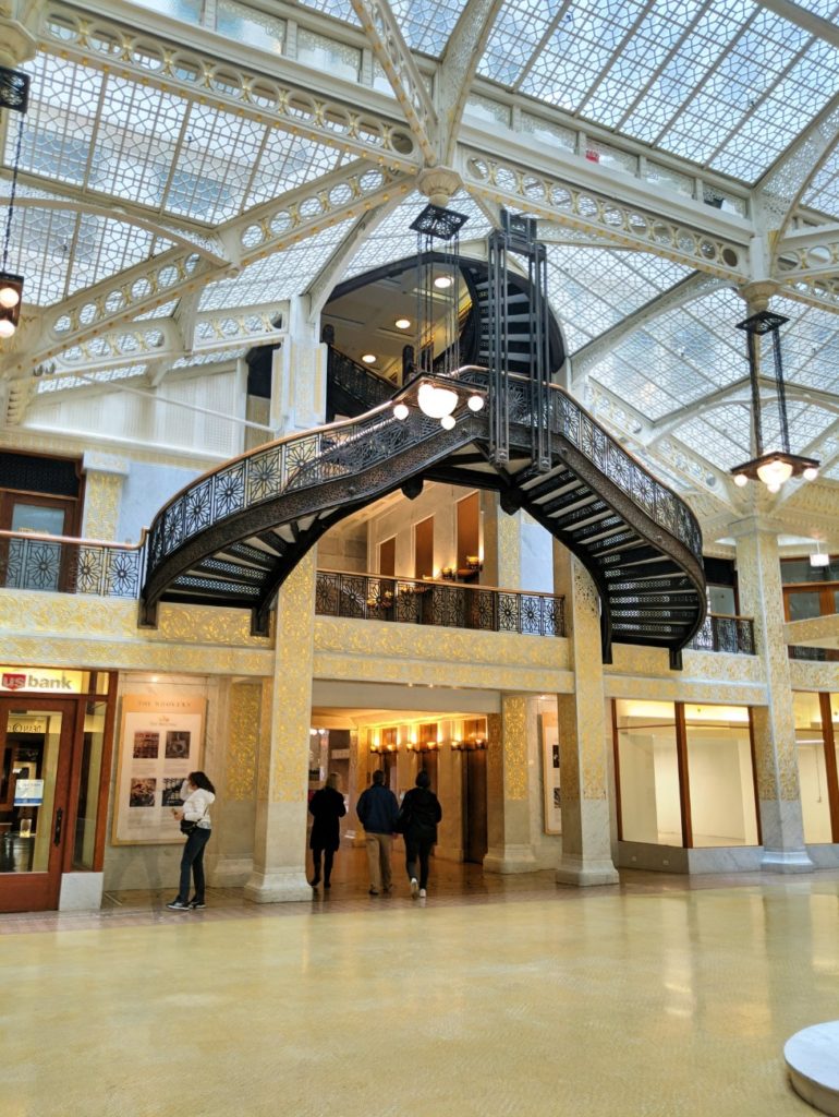 Frank Lloyd Wright Rookery Lobby