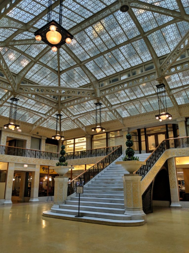 Frank Lloyd Wright Rookery Lobby