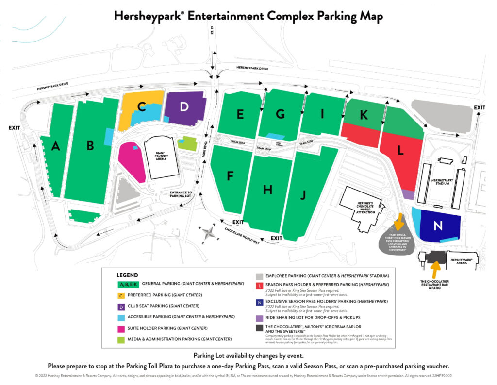 Hersheypark parking