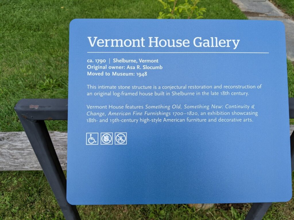 Shelburne Museum Vermont House Gallery