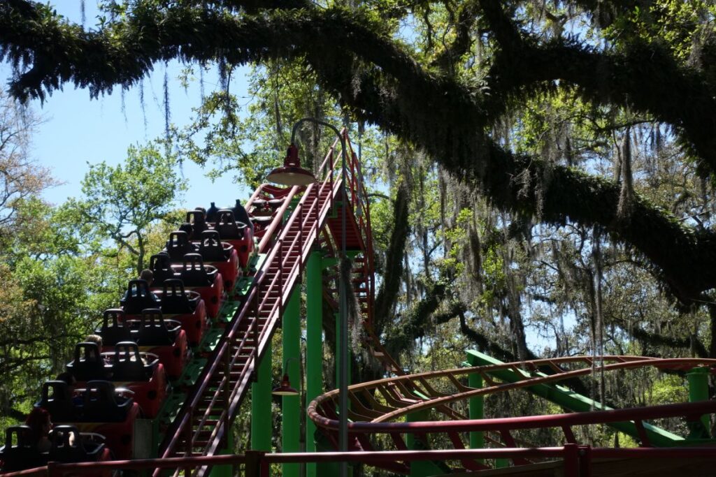 Roller coasters in Louisiana