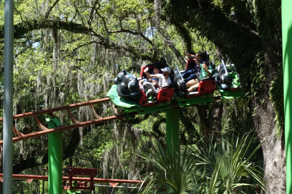 Roller coasters in Louisiana