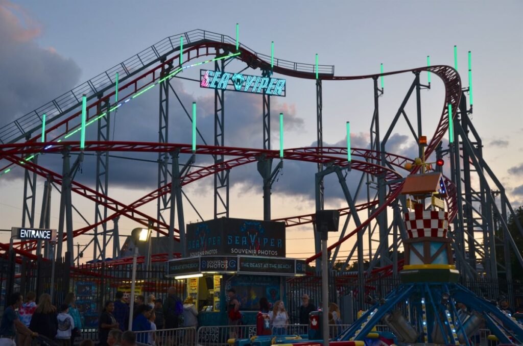 Roller coasters in Maine