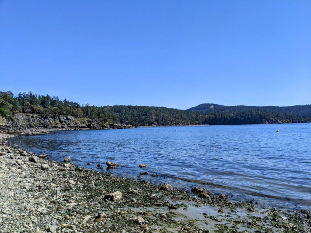 Obstruction Pass State Park on Orcas Island