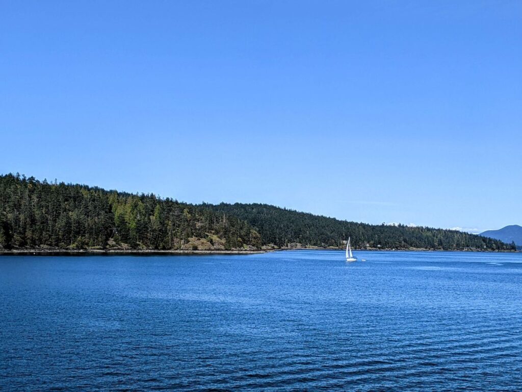 Ferry from Orcas Island