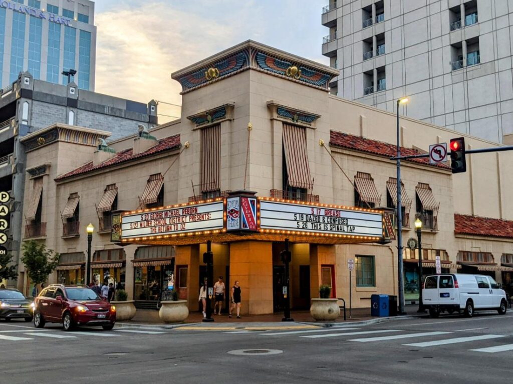 A month in Boise - the Egyptian Theatre