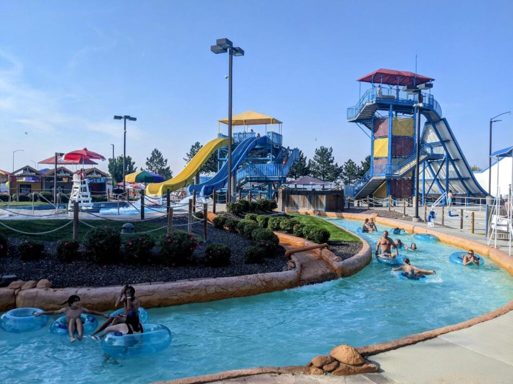 A month in Boise - Roaring Springs Water Park