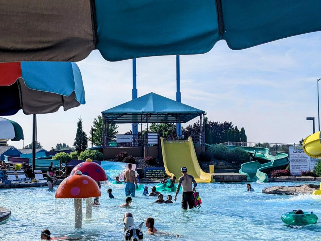 A month in Boise - Roaring Springs Water Park