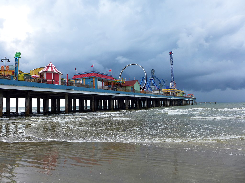 Roller Coasters in Texas - Galveston Pleasure Pier