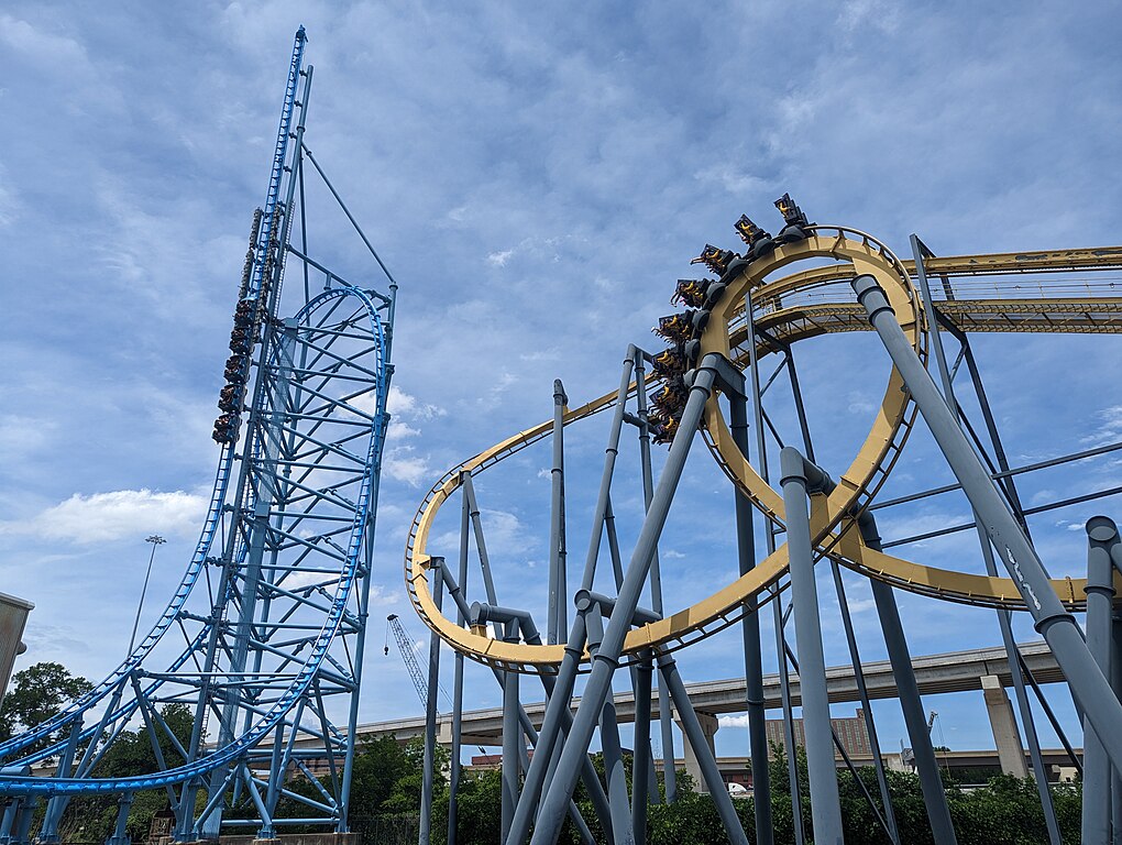 Roller Coasters in Texas - Six Flags Over Texas