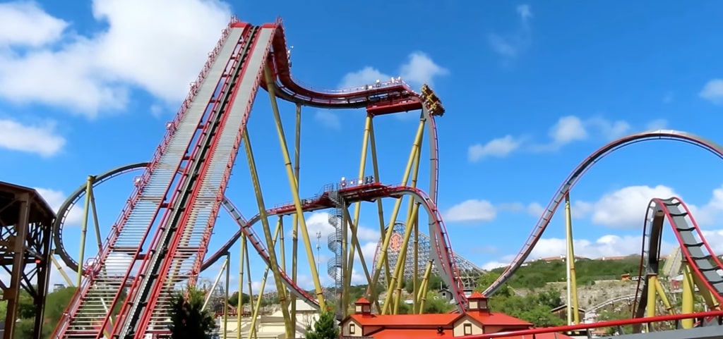 Roller Coasters in Texas - Six Flags Fiesta Texas