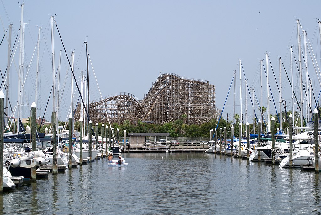 Roller Coasters in Texas - Kemah Boardwalk