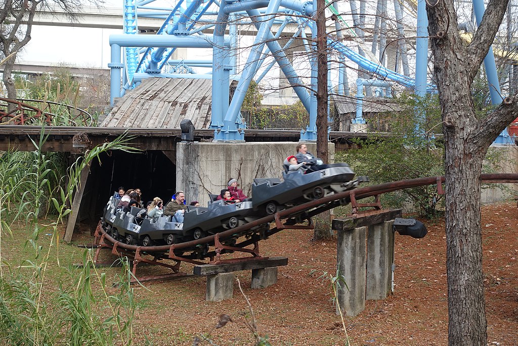 Roller Coasters in Texas - Six Flags Over Texas