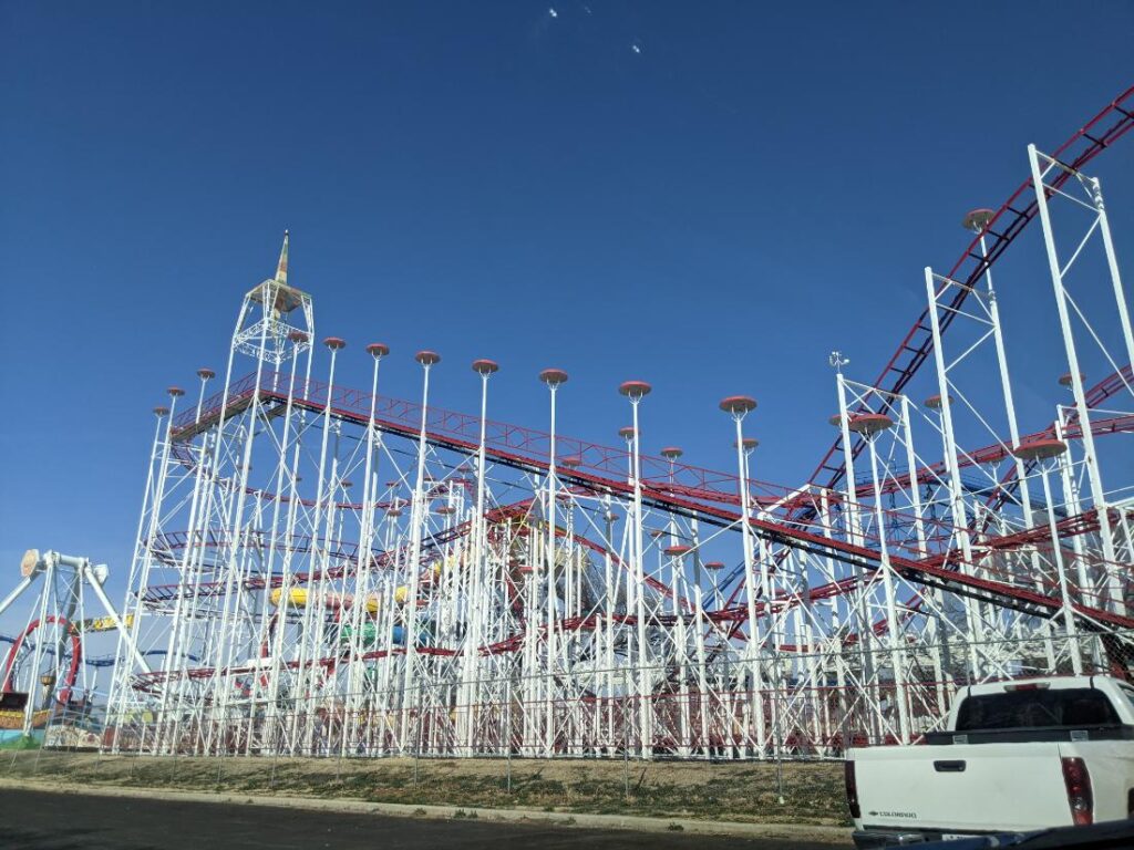 Roller Coasters in Texas - Wonderland