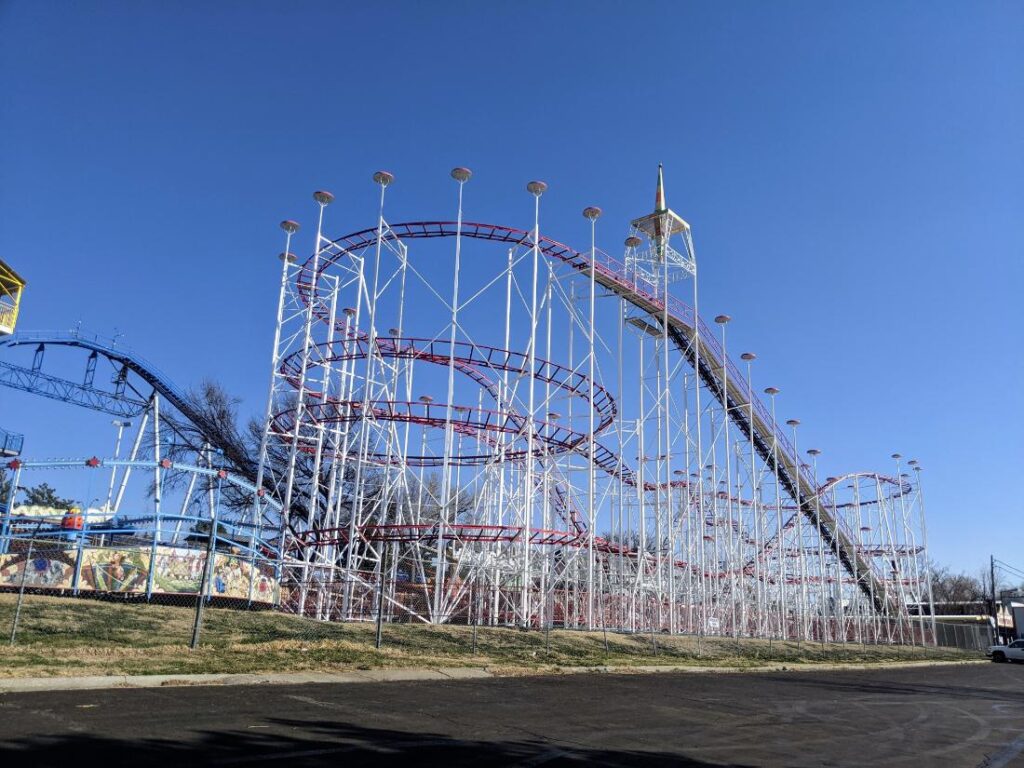 Roller Coasters in Texas - Wonderland